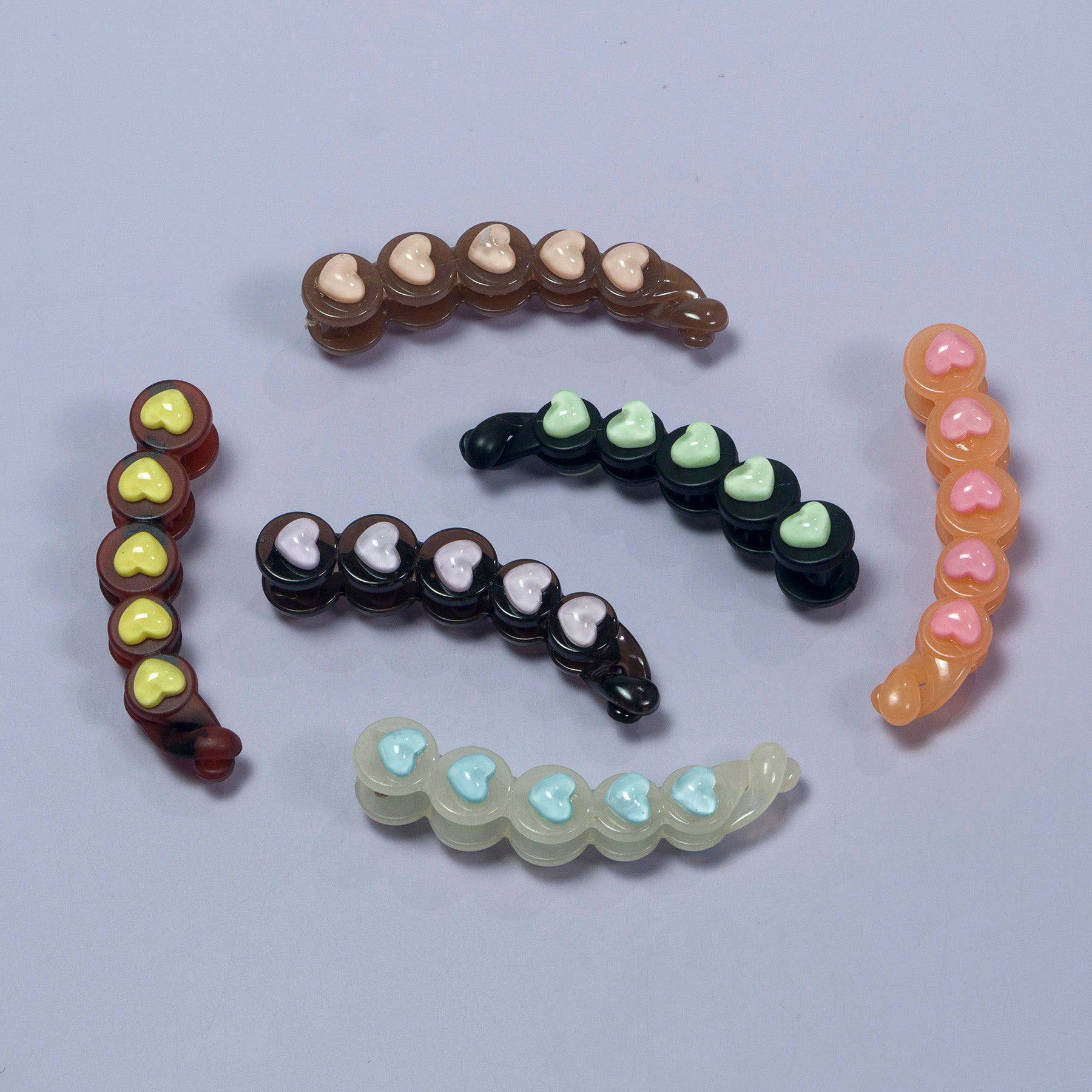 Heart Shape Banana Clip - UBK3056