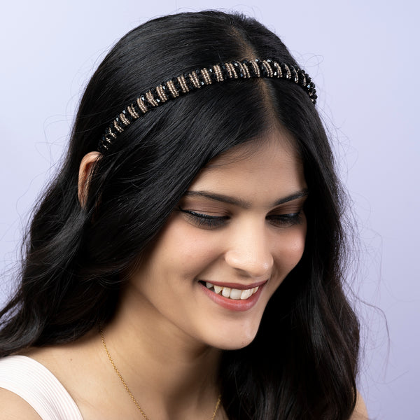 Elegant Shiny Stone Headband - UBK1781