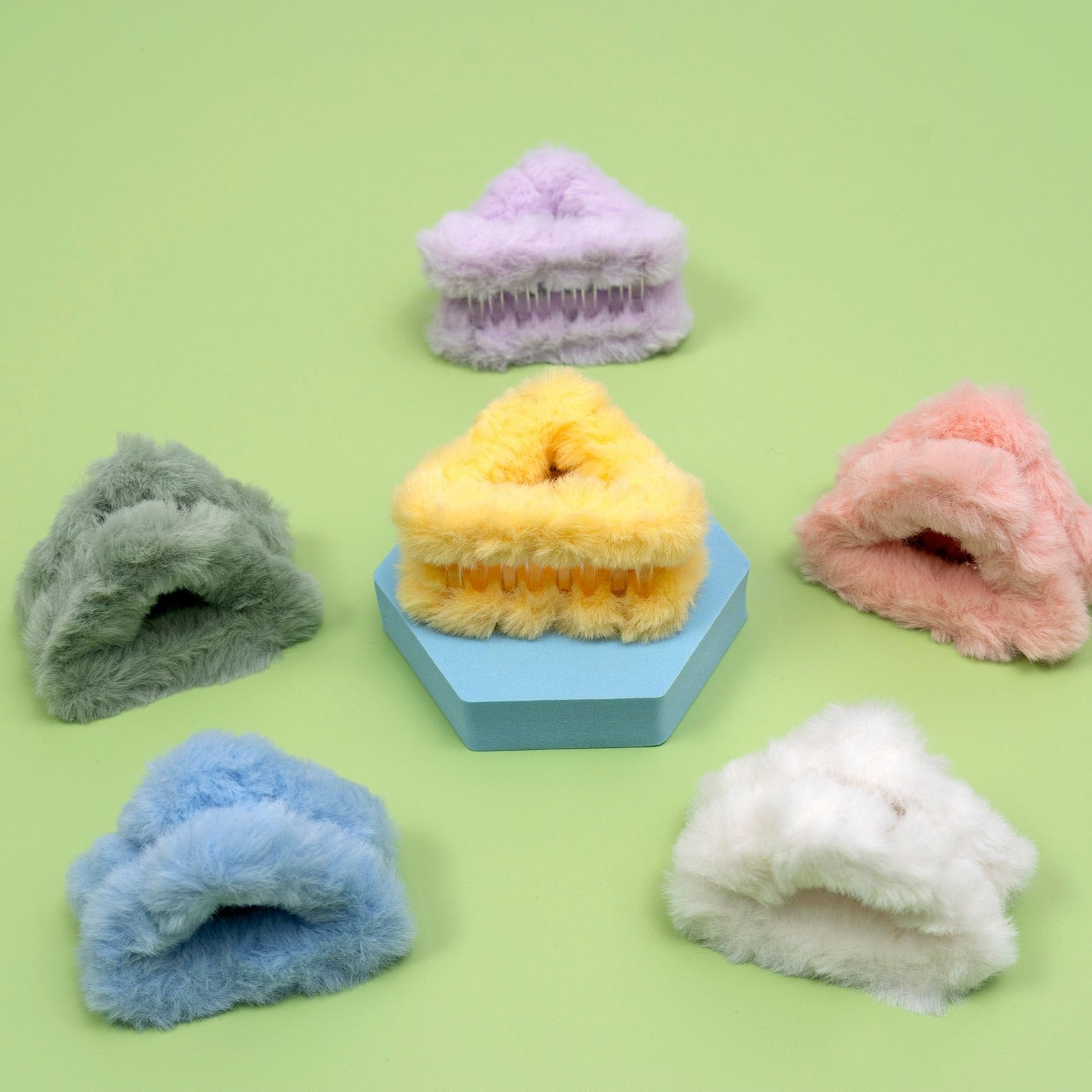 Triangle fur Hair claw - UBK1812