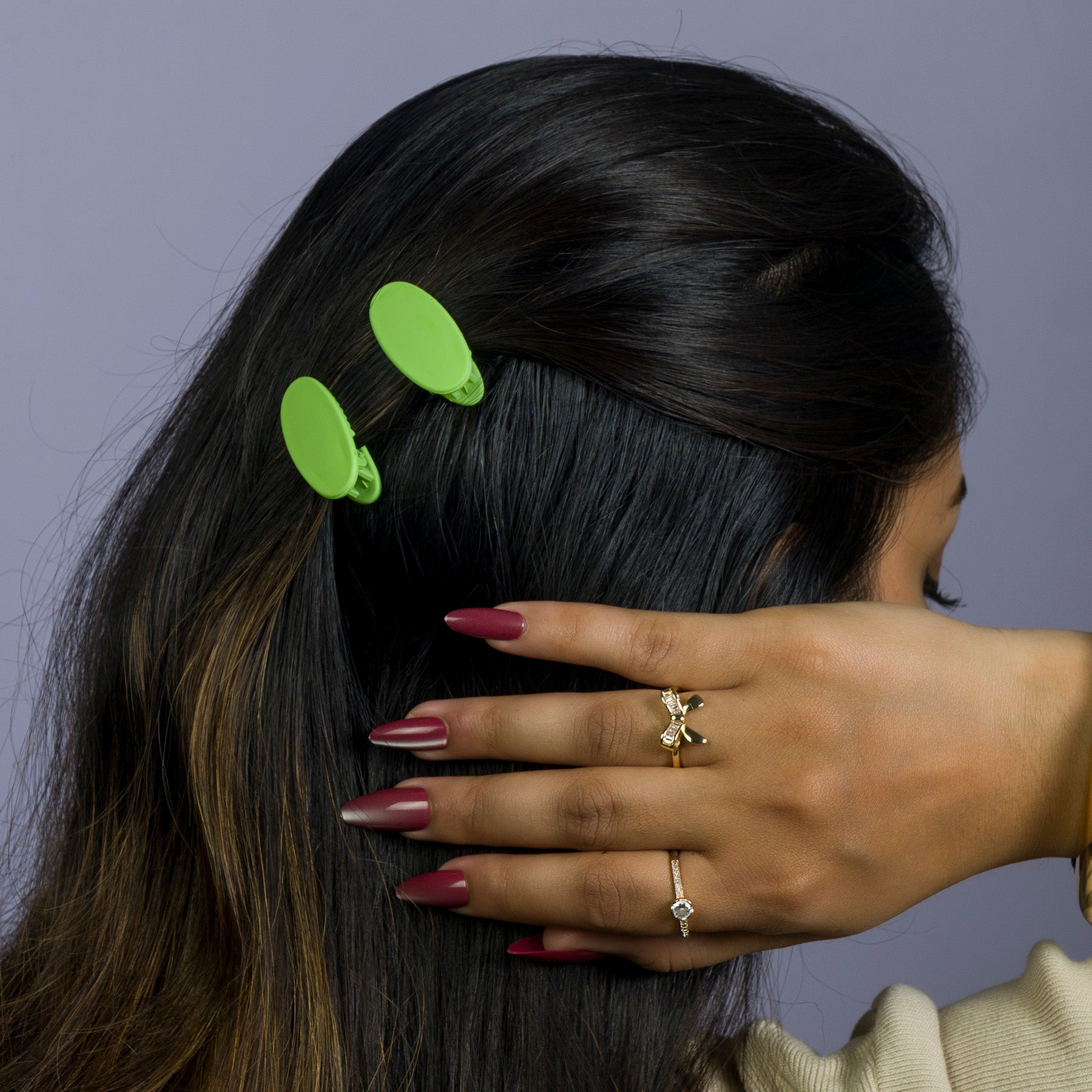 Matte Solid Hair Clip Set (2 pcs) – UBK3116