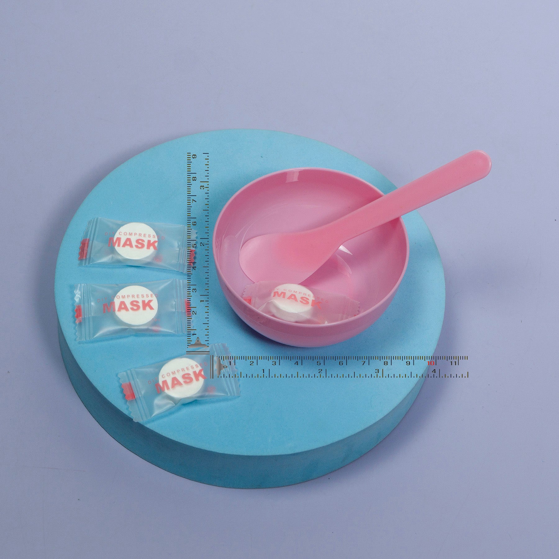 Compressed Facial Mask – 50 Pcs with Free Bowl & Spoon – UBK3138
