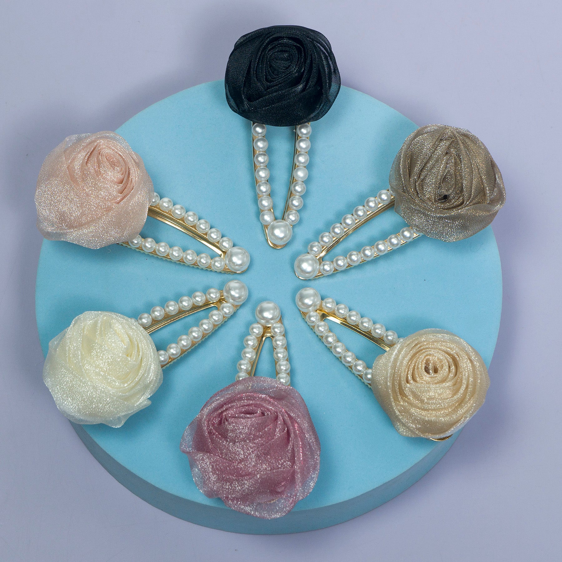 Pearl Rose Hair Clip – UBK3122