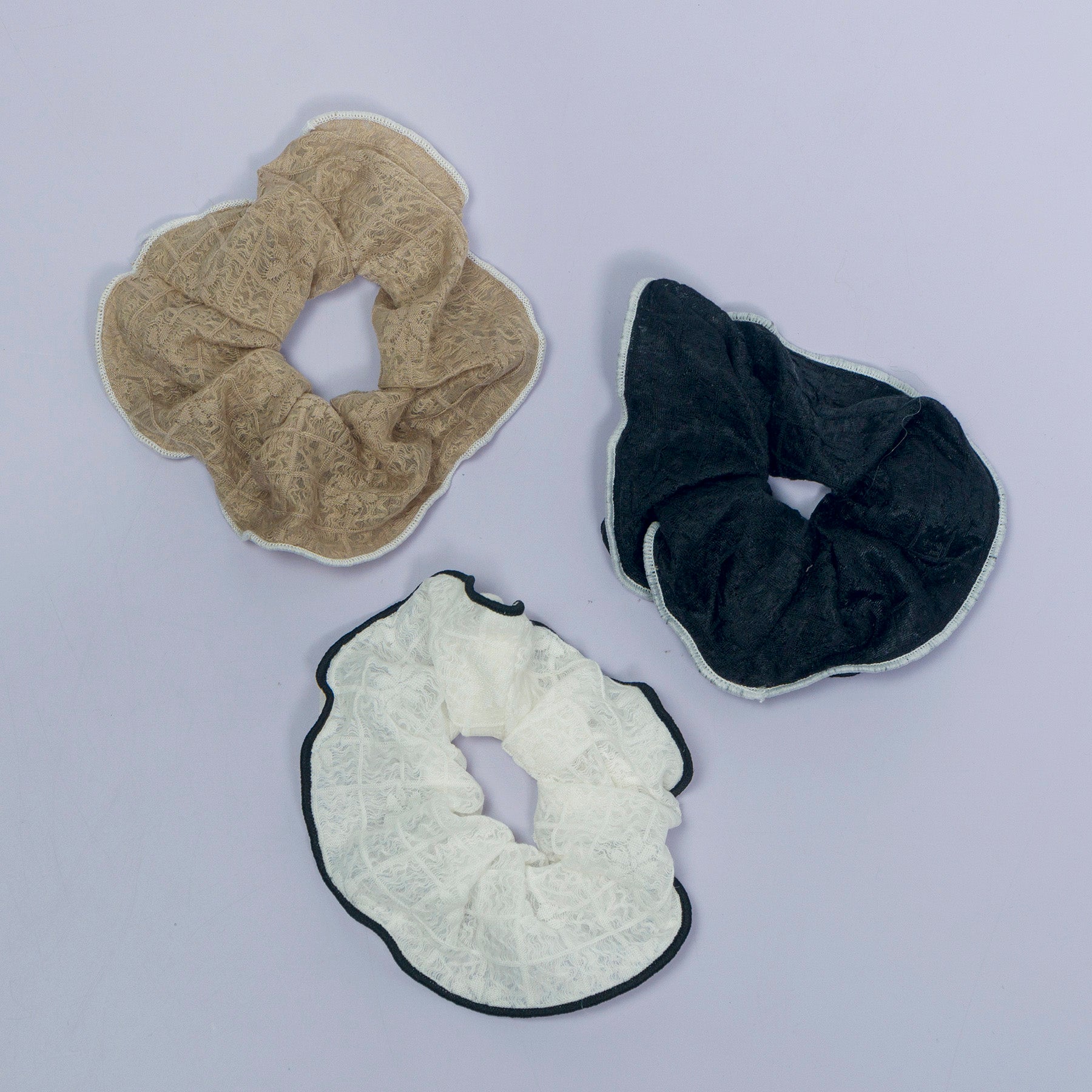 Lace Sheer Hair Scrunchie – UBK3110