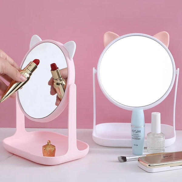 Makeup Mirror with tray 360° - UBK2217