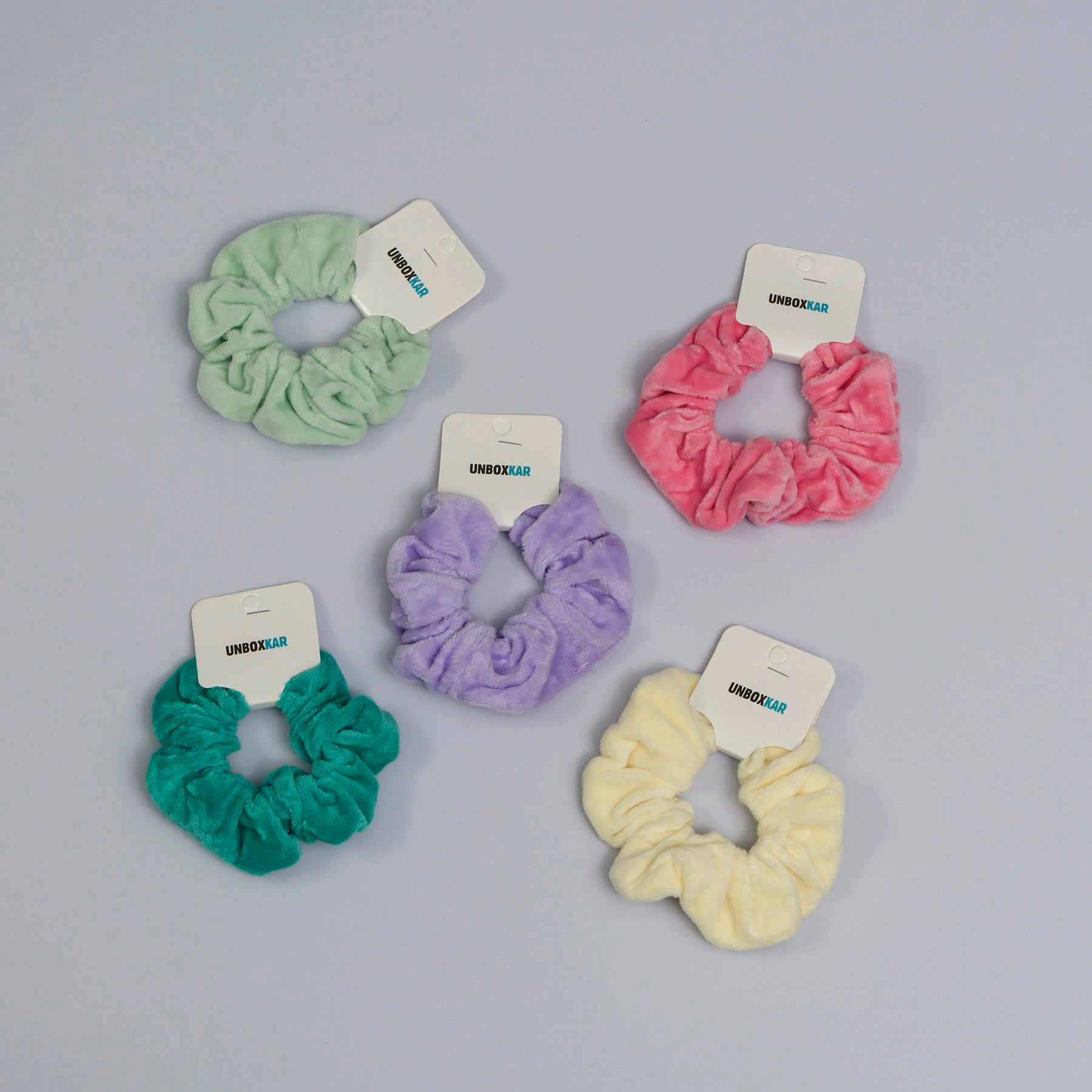 Fur hair scrunchies - UBK3024