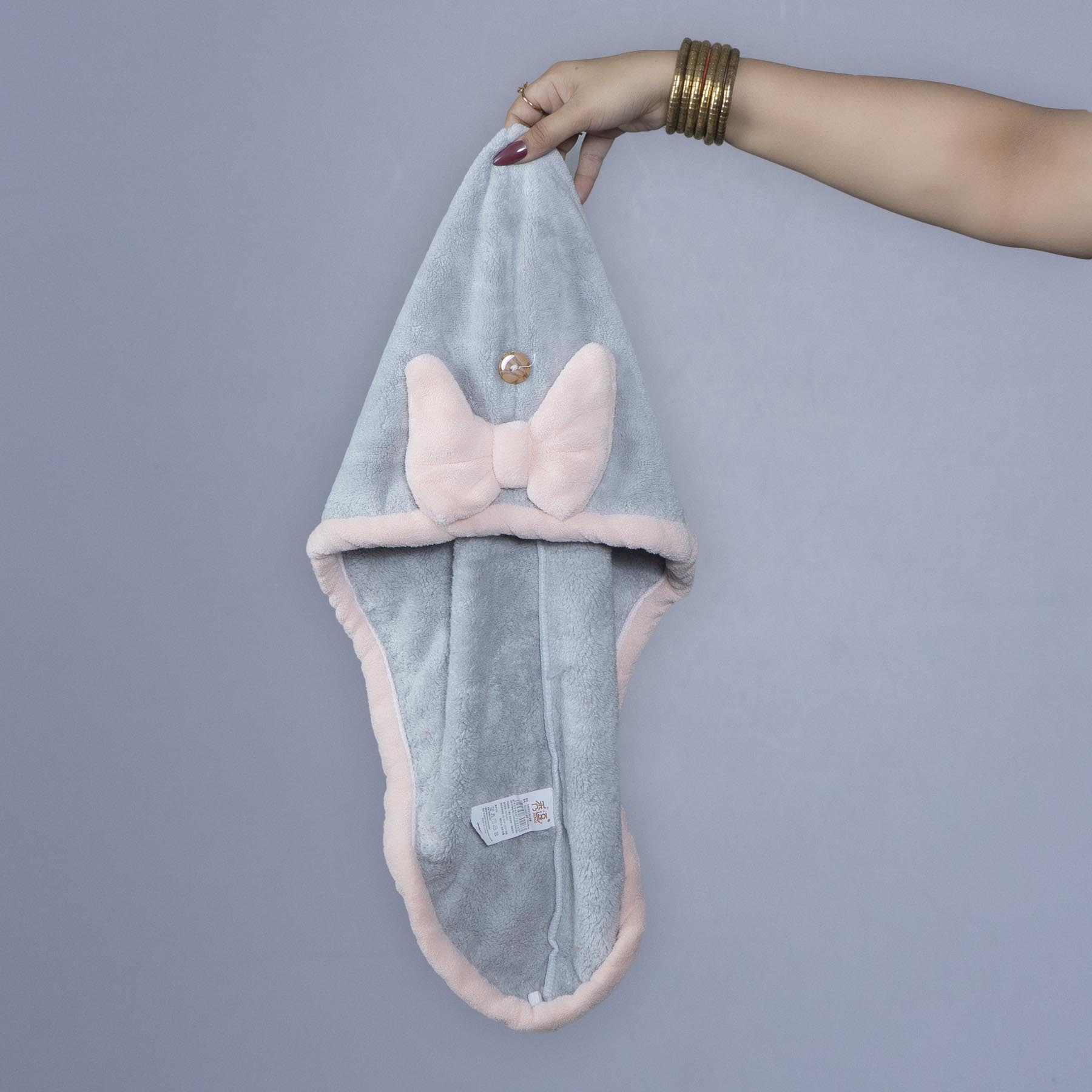 Bow Hair Drying Towel Cap - UBK3315