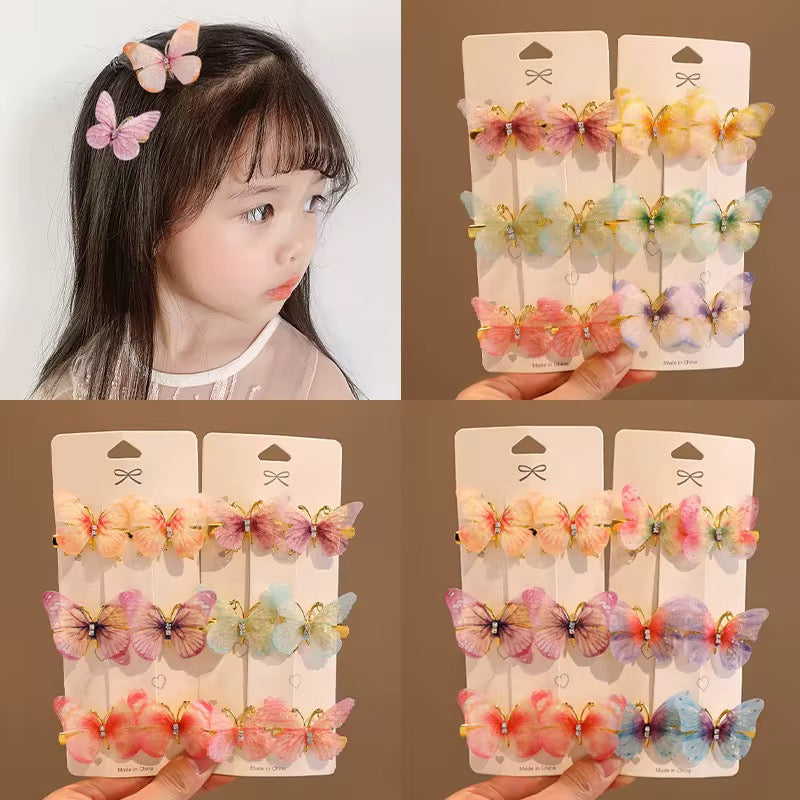 Butterfly Resin Hair Clip Set β UBK3366