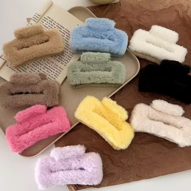 korean fur Hair claw - UBK2250