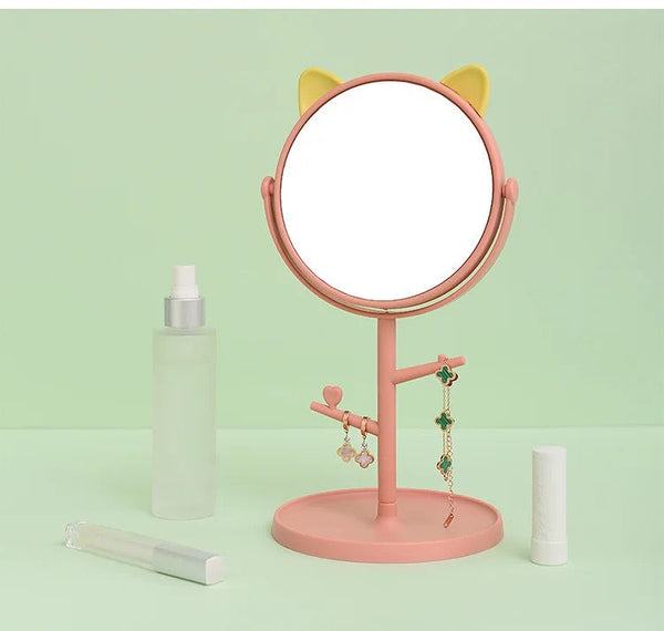 Table Makeup Mirror with stand 360° - UBK2216