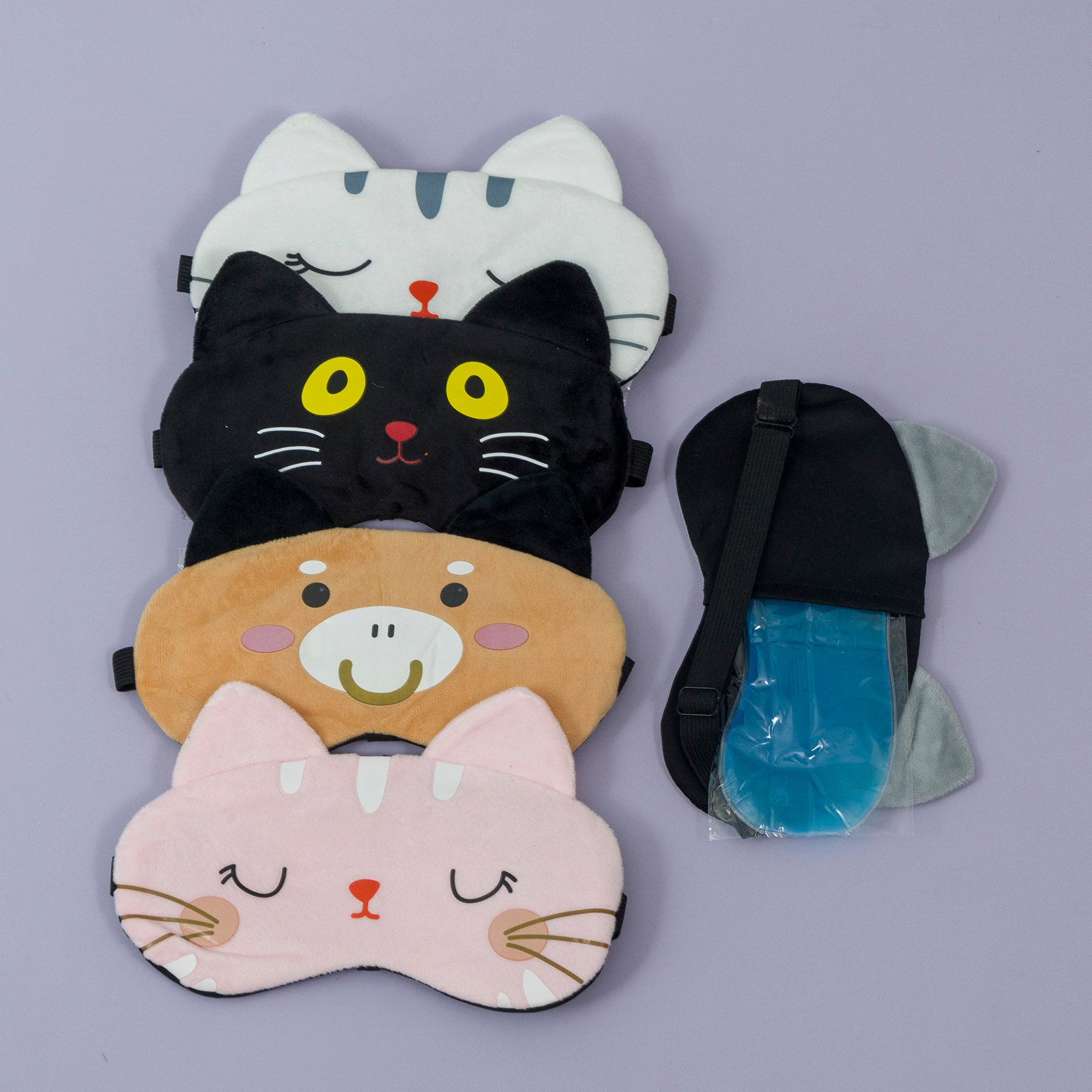 Cute Animal Eye Mask with Cooling Gel Pack - UBK3309