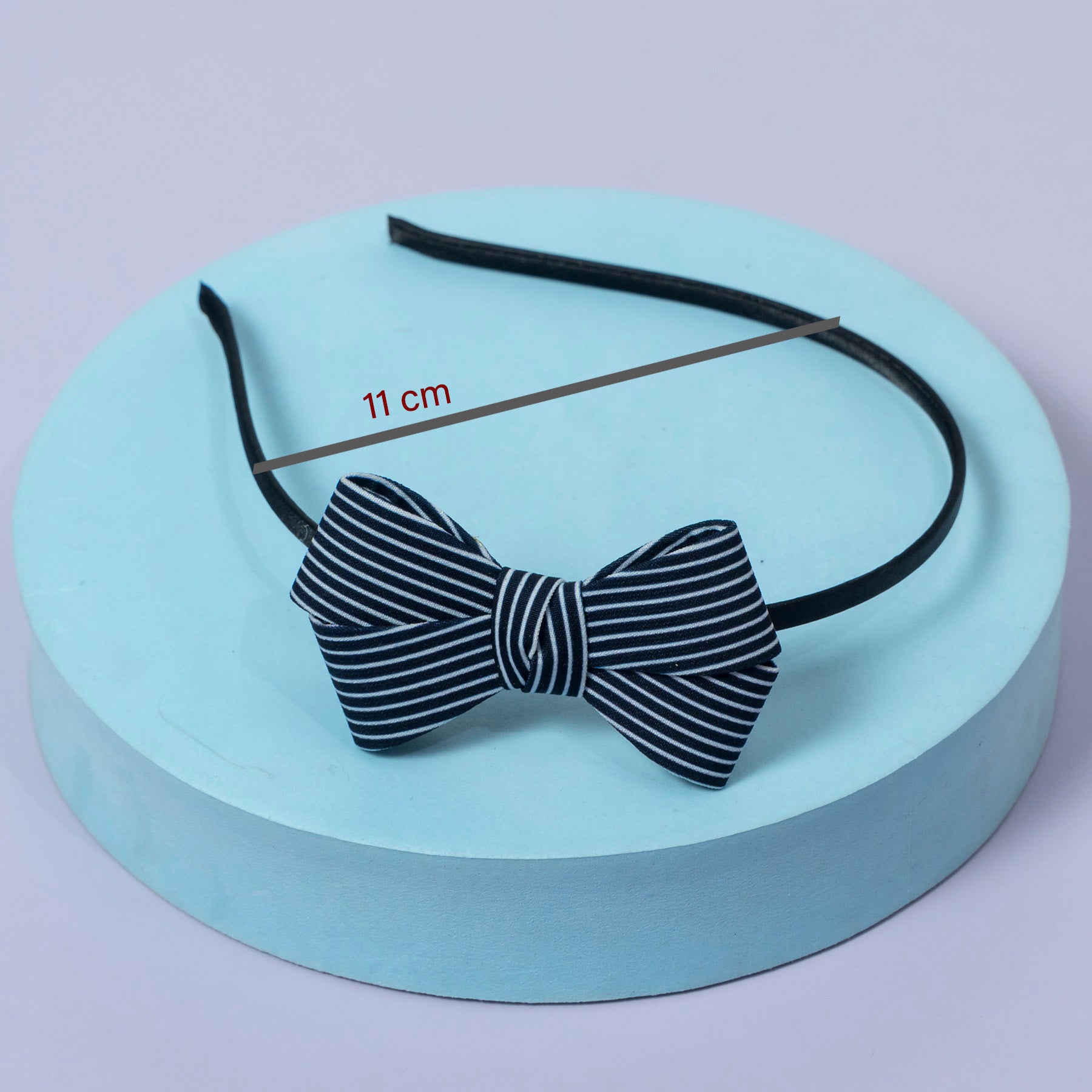 Striped Bow Headband – UBK3384