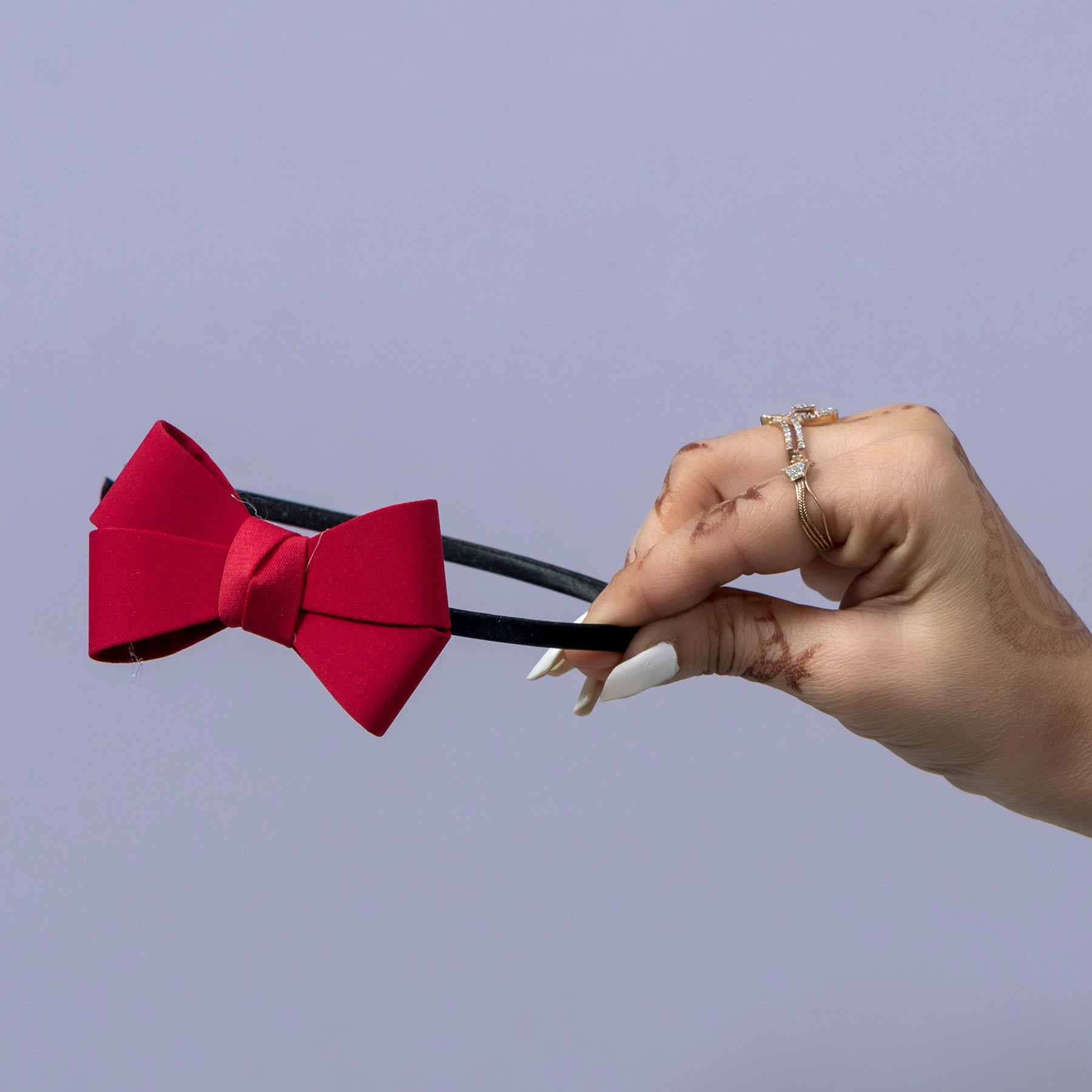 Solid Knot Bow Headband – UBK3385