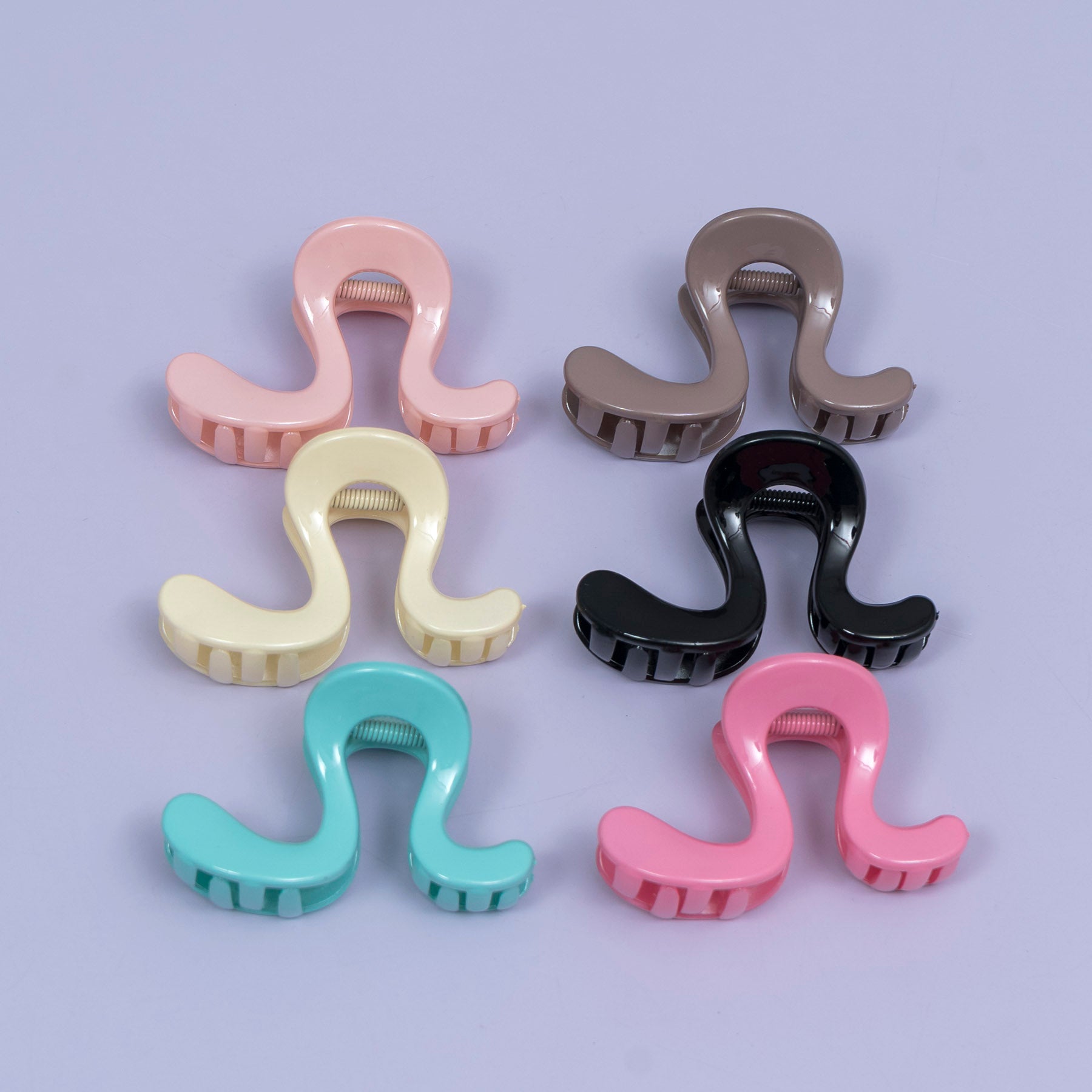 Glossy Omega Shape Hair Claw – UBK3711