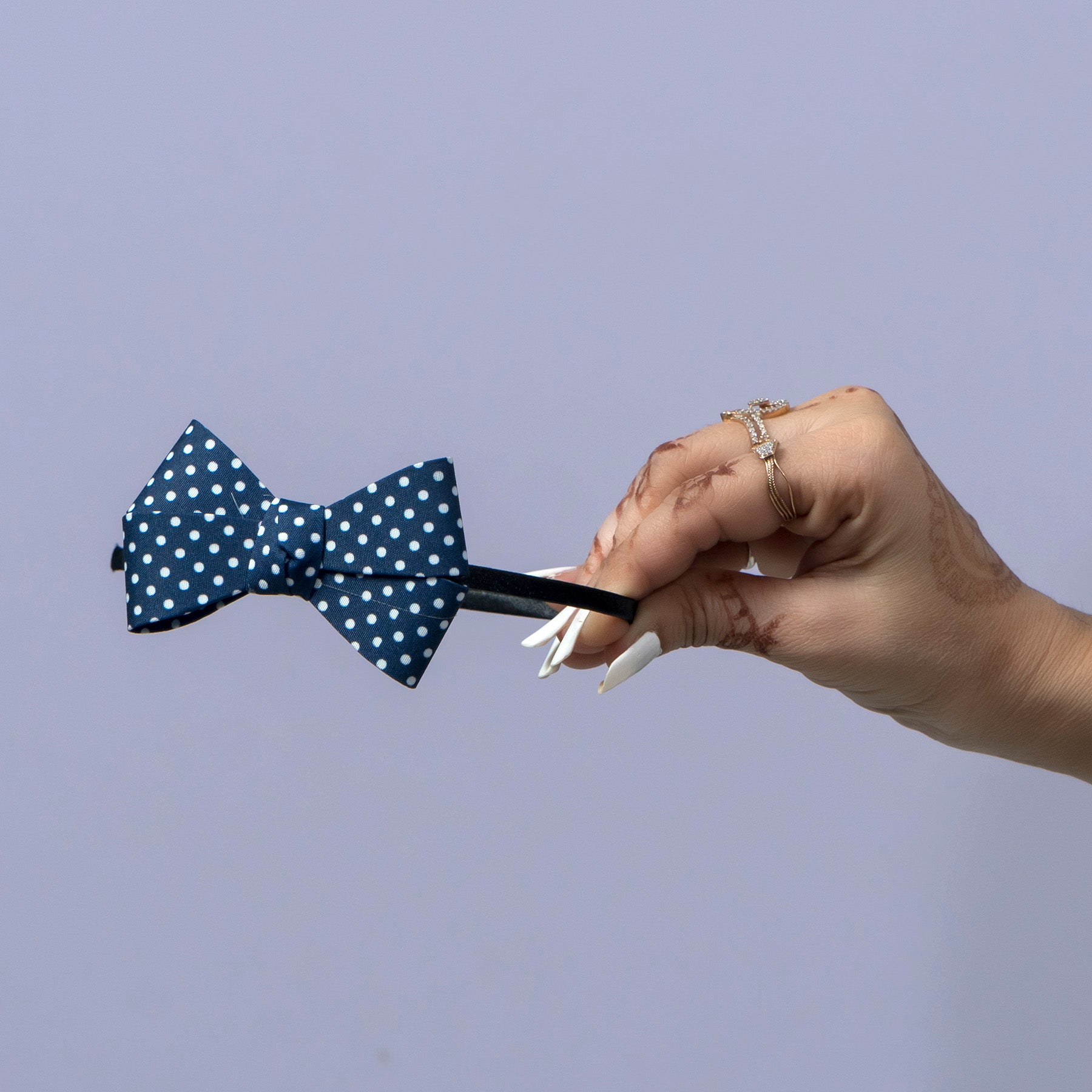 Polka Dot Bow Headband – UBK3386