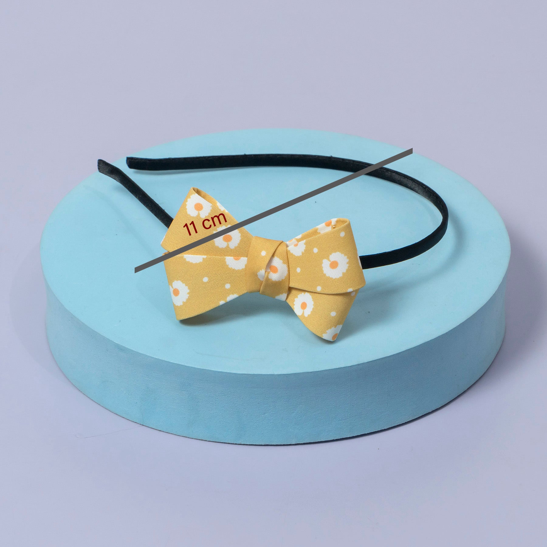 Floral Daisy Bow Headband – UBK3387