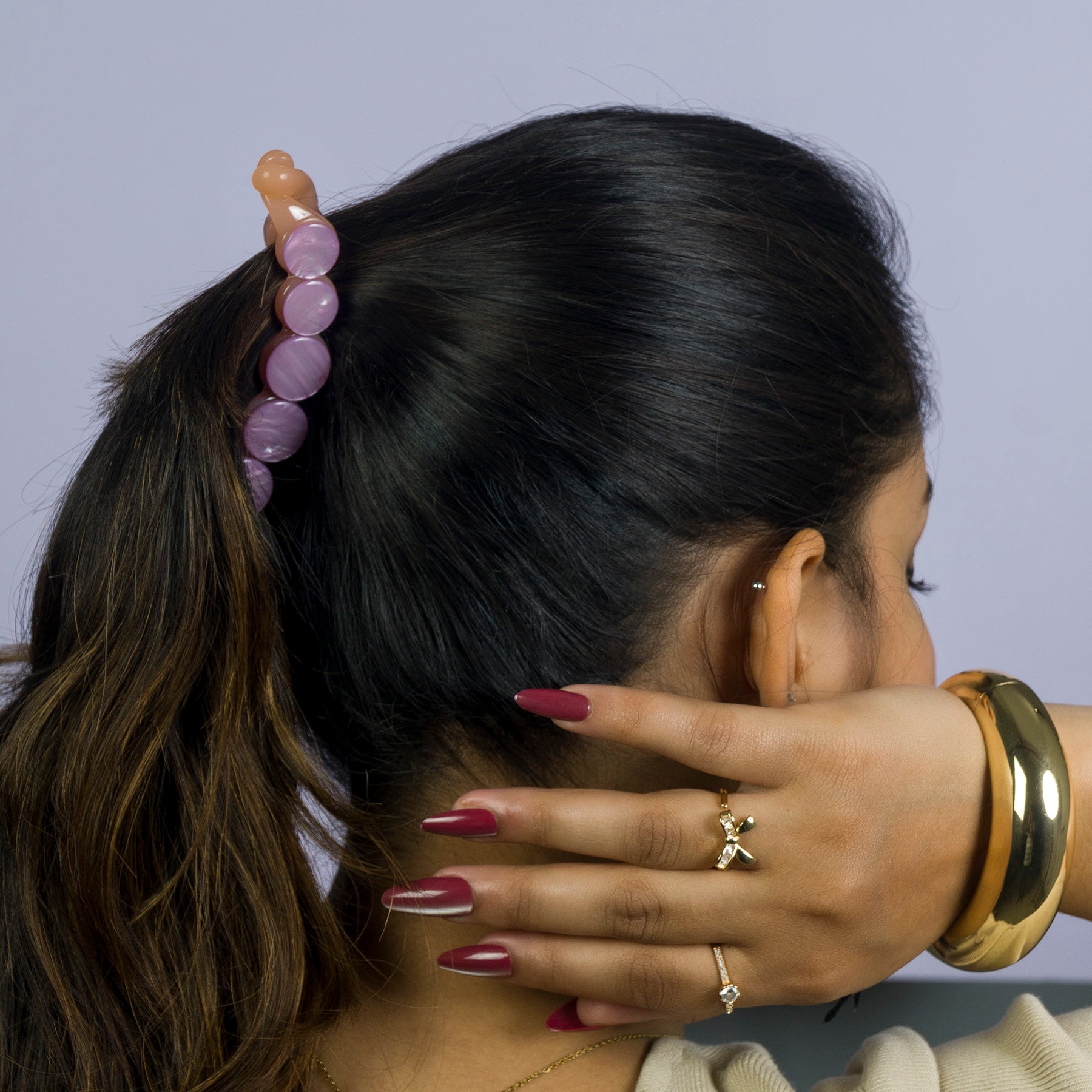 Shiny Charm Banana Clip - UBK3057