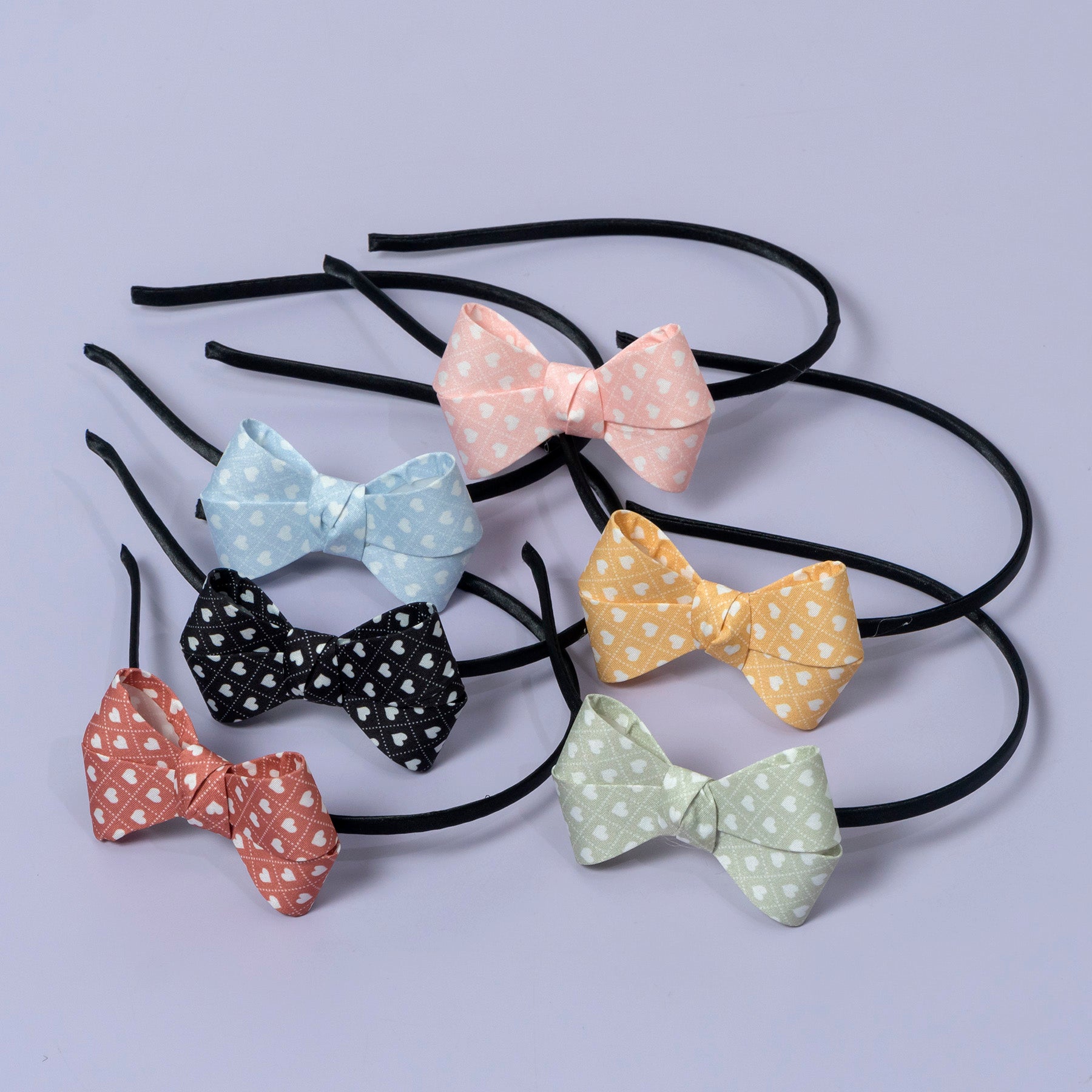 Floral Daisy Bow Headband – UBK3387