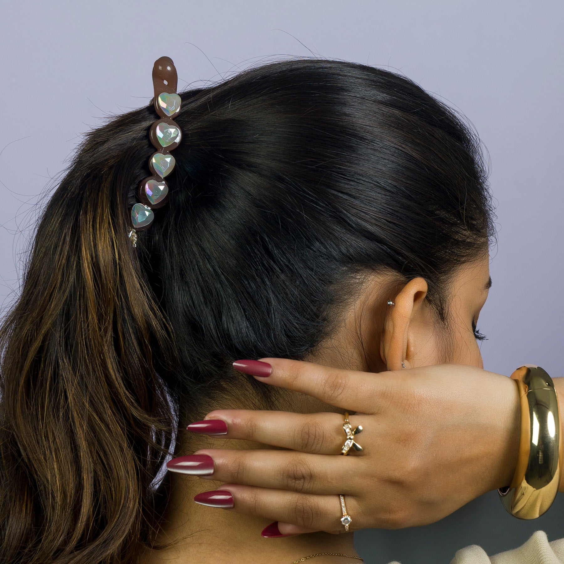 Shiny Charm Banana Clip - UBK3058