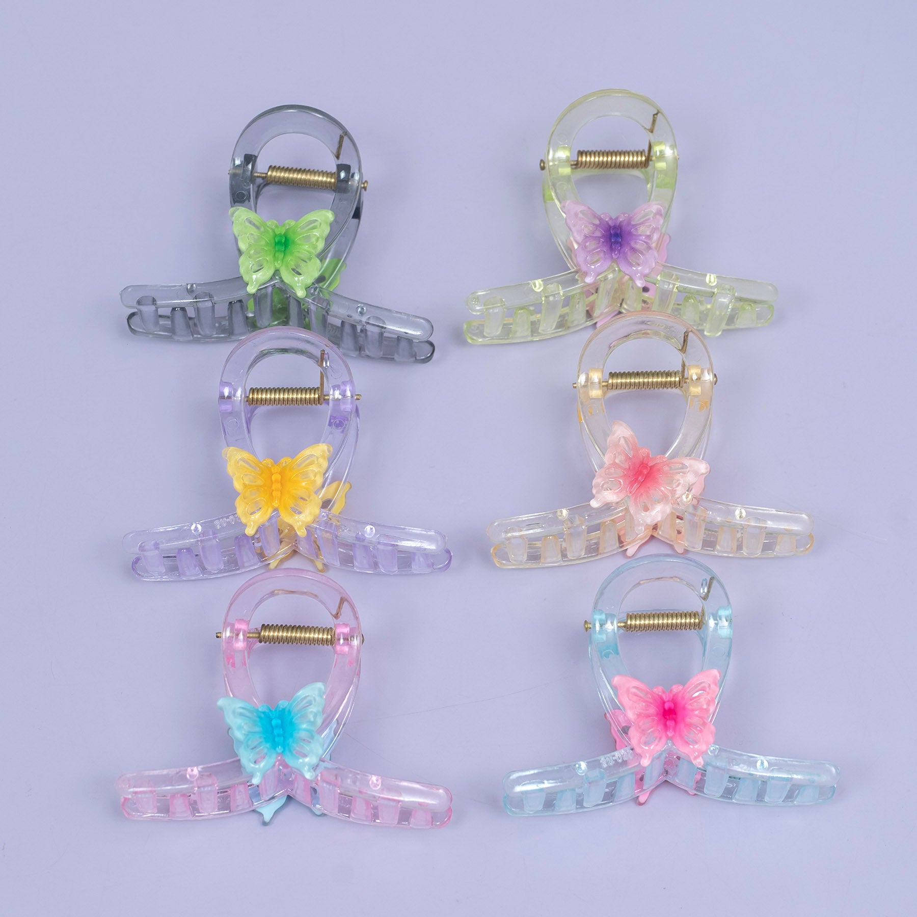 Butterfly Transparent Mini Hair Claw – UBK3724