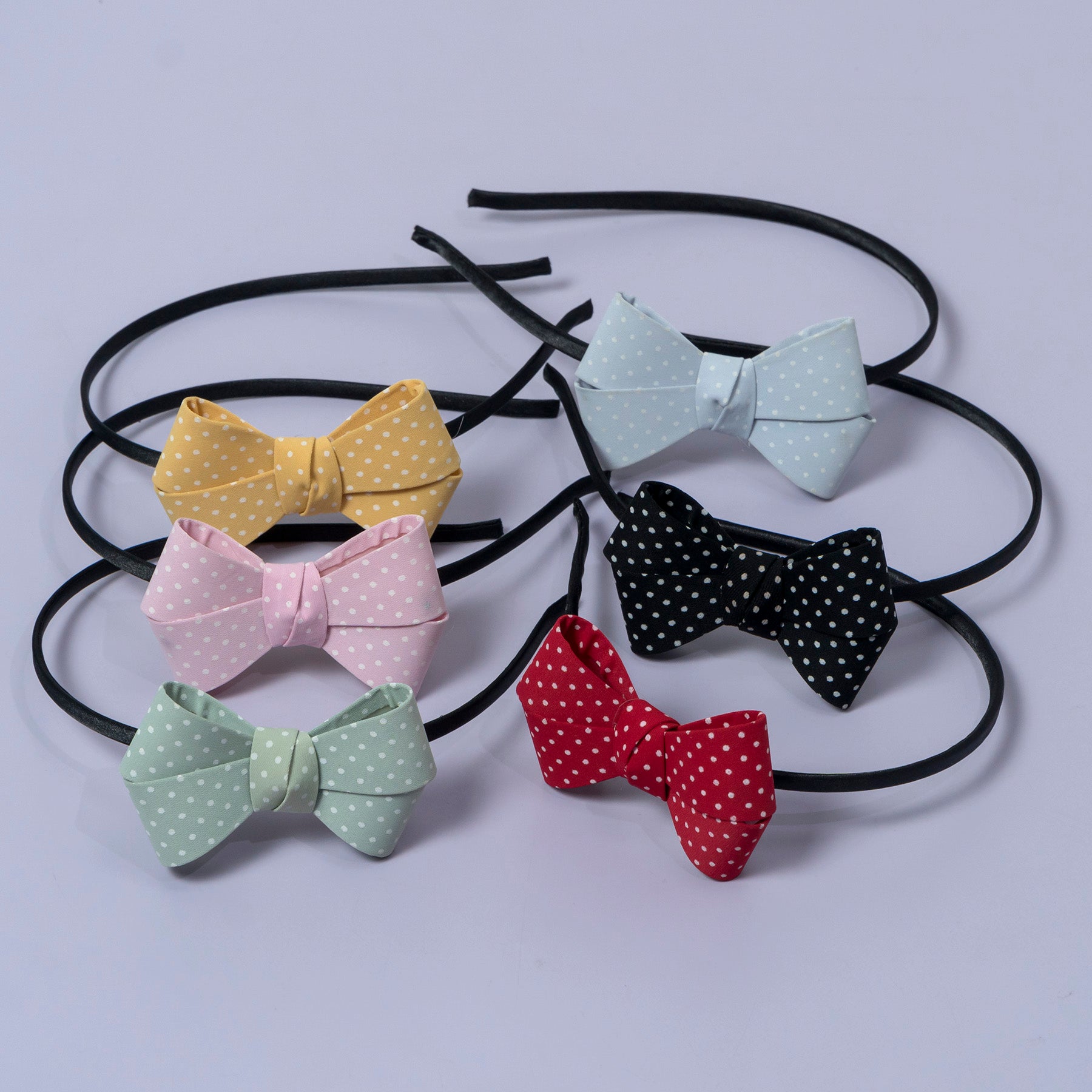 Tiny Dot Bow Headband – UBK3389