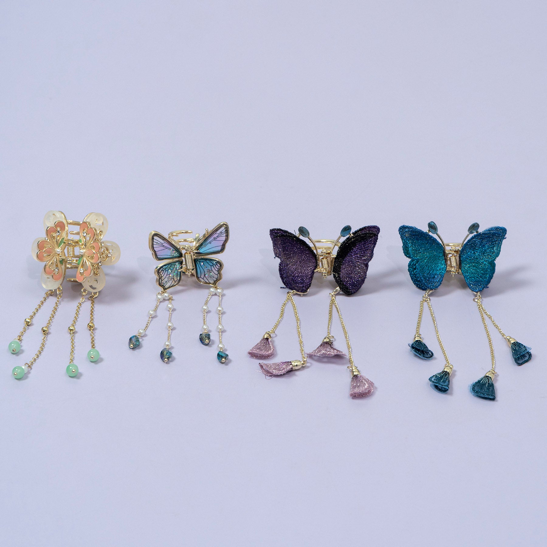 ZAYA Butterfly Tassel Hair Claw – UBK3503