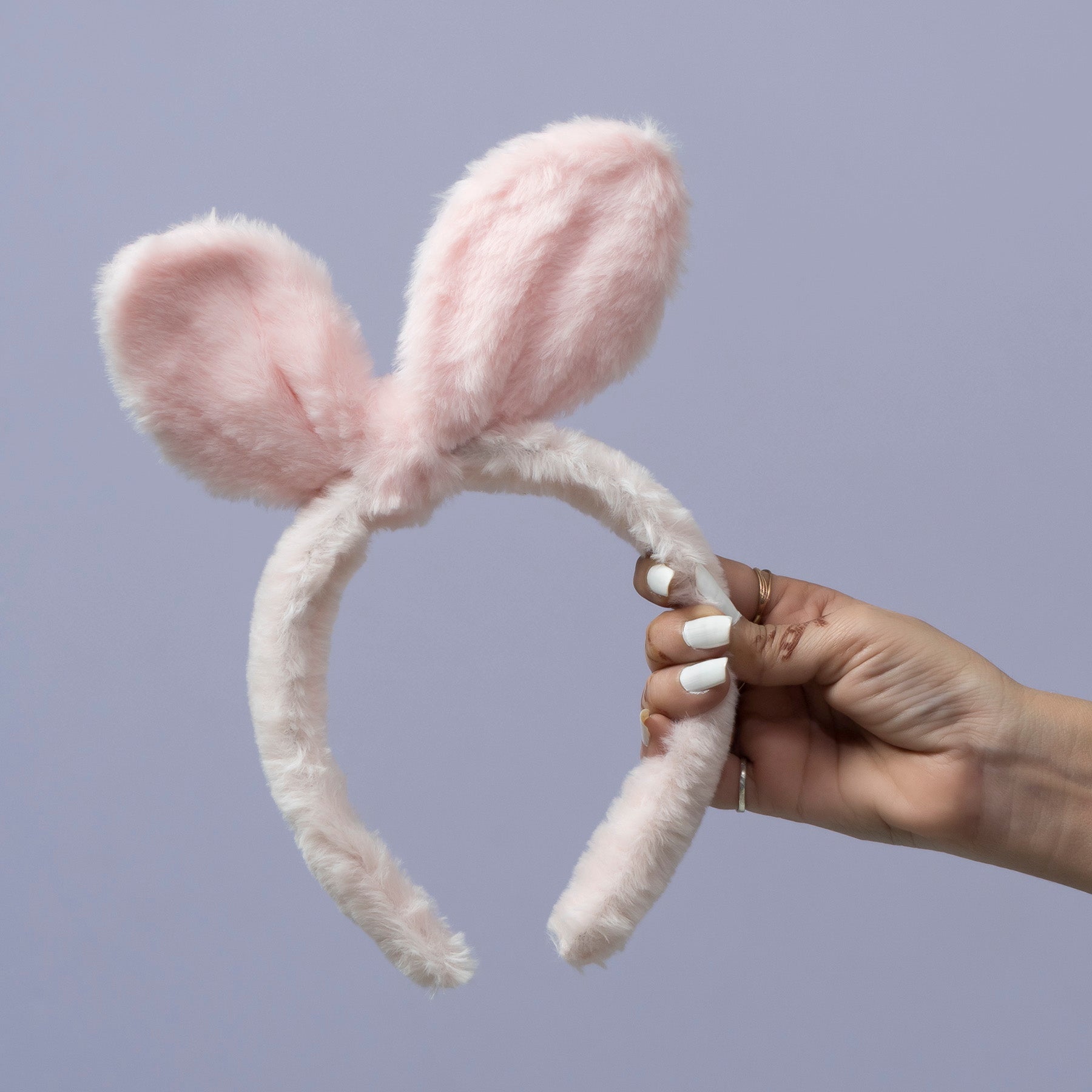 Furry Bunny Ear Headband – UBK3390