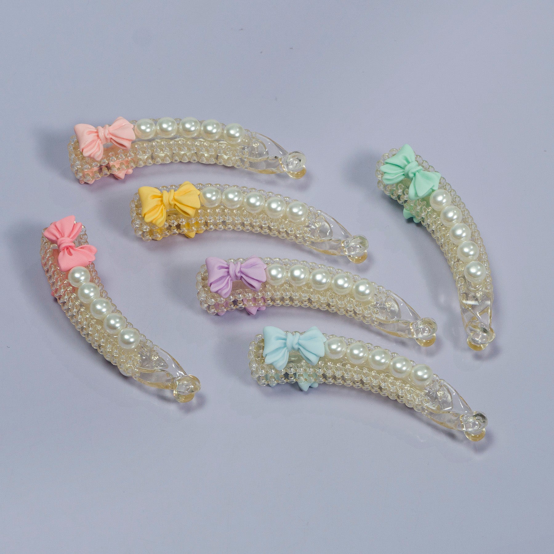 Bow Pearl Banana Clip - UBK3061