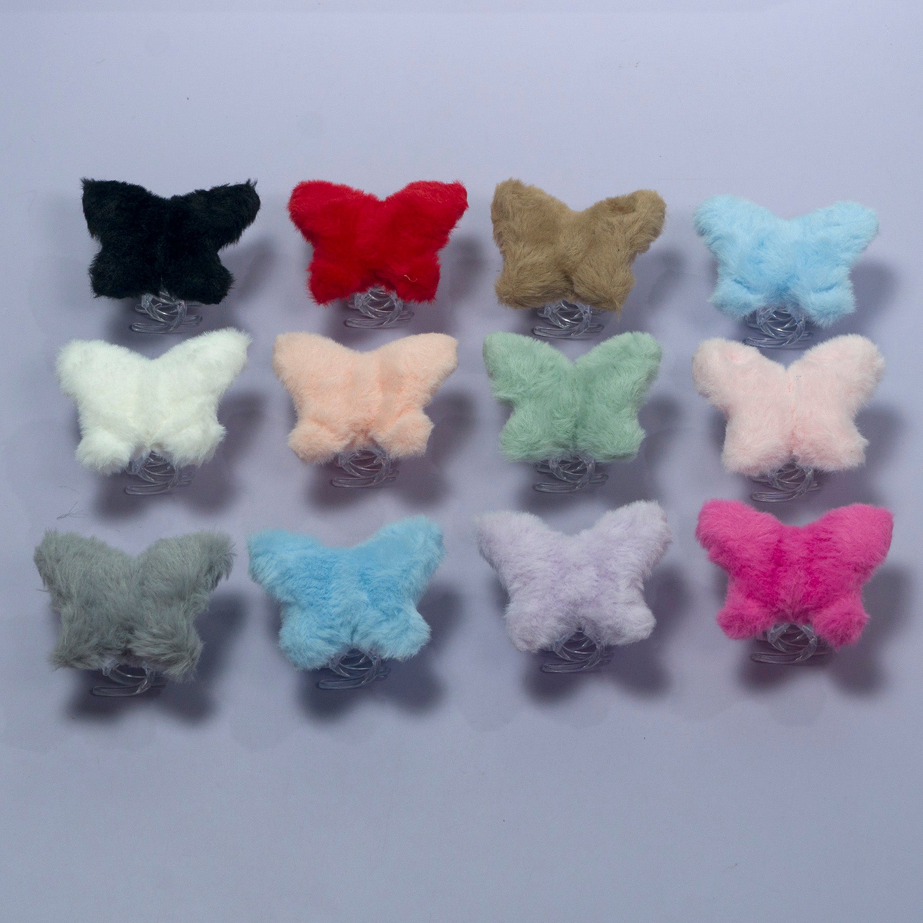 Butterfly Fur Hair Claw - UBK3063