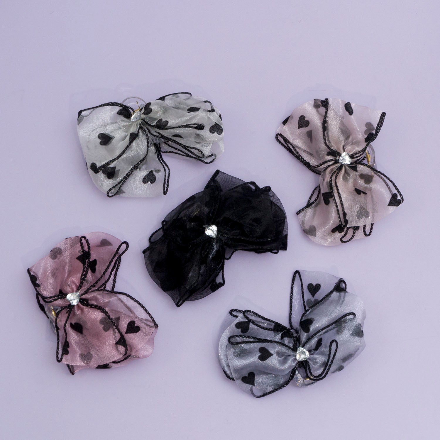 Shimmer Bow Hair Claw - UBK2833
