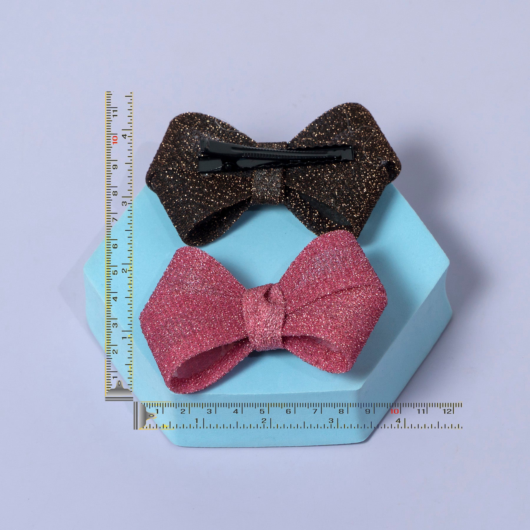 Glitter Bow Hair Clip – UBK3395