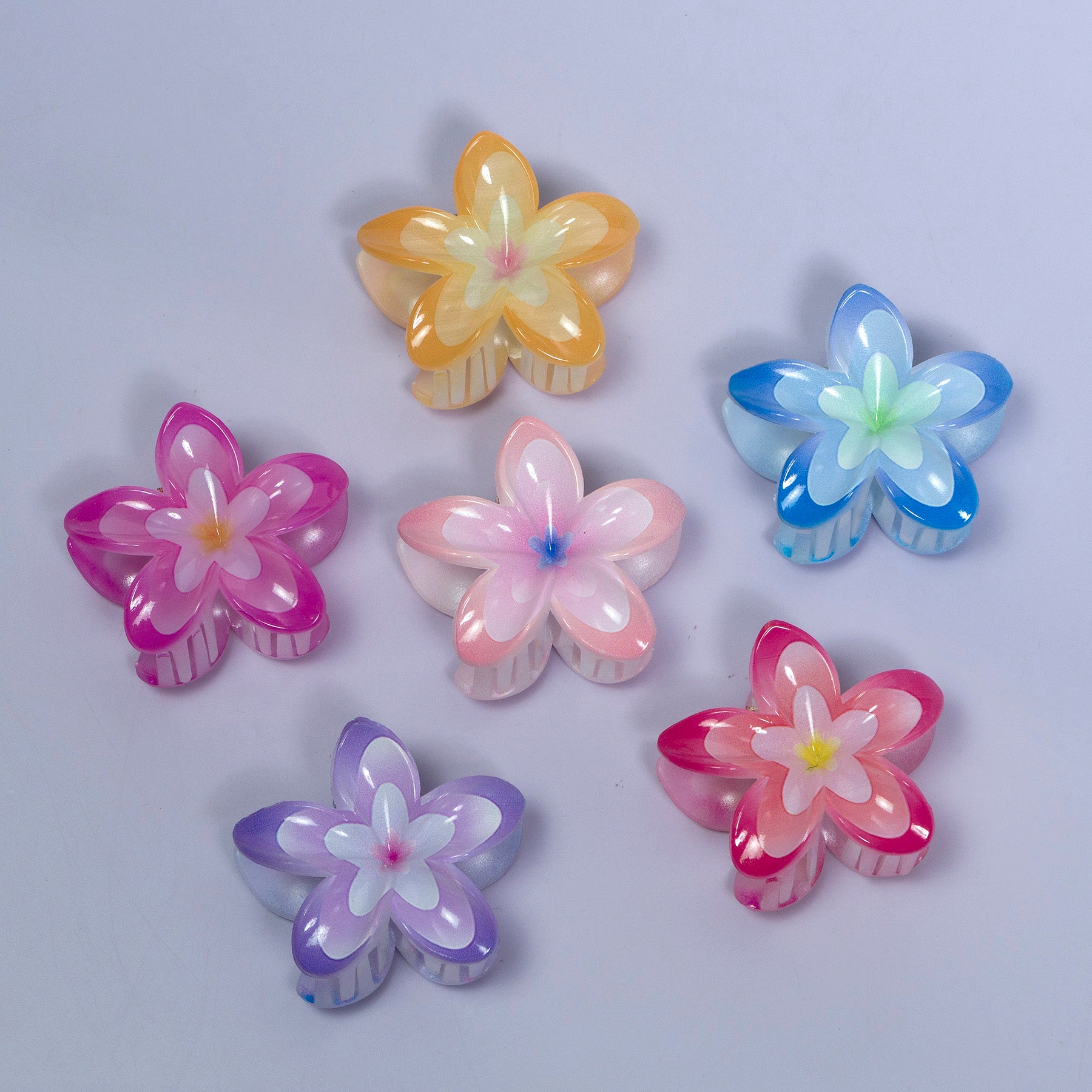 Printed Hawaii Hair Claw - UBK3068