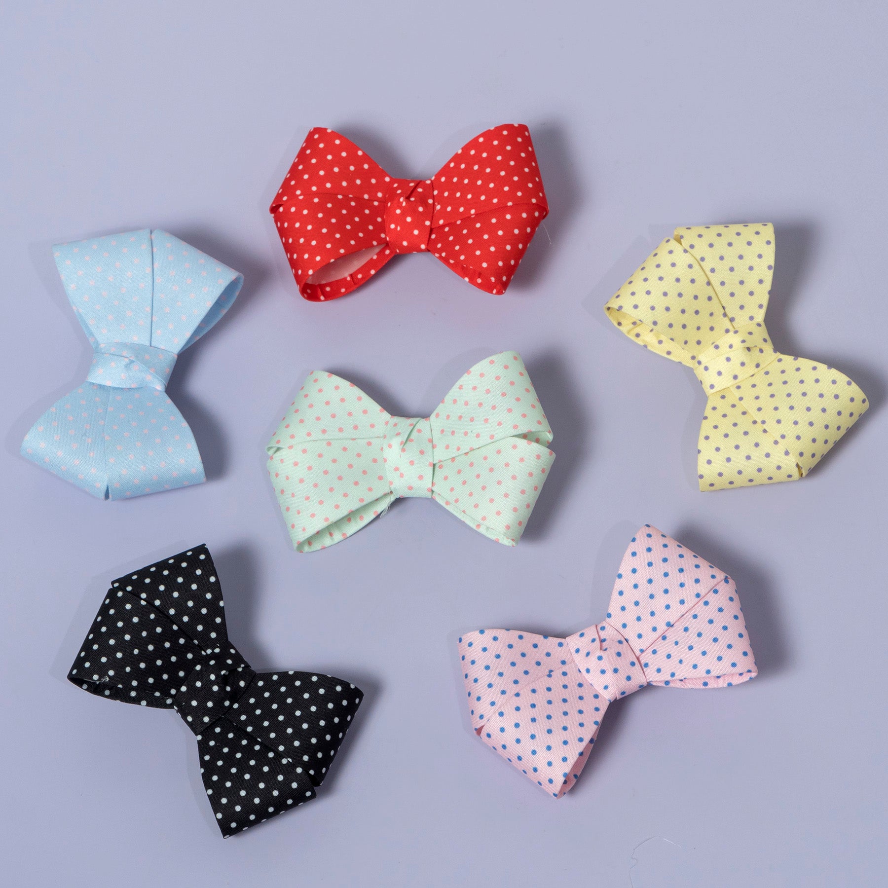 Polka Dot Bow Hair Clip – UBK3398