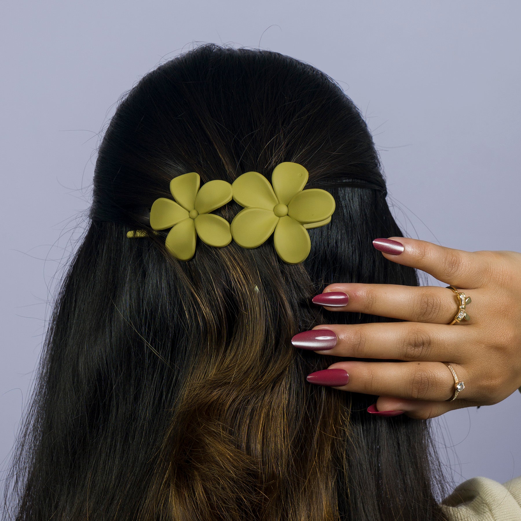 Flower Slide Claw Clip - UBK3069