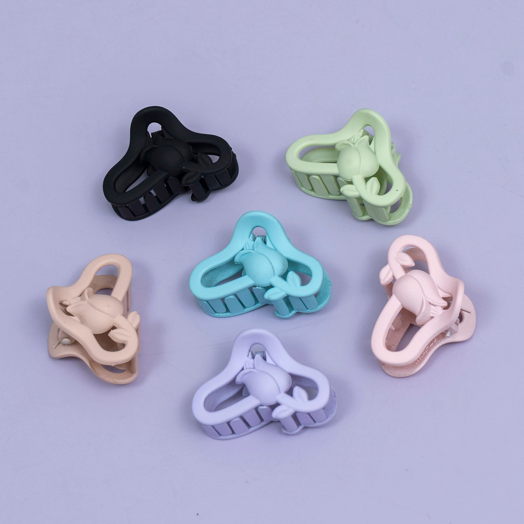 Matte Shell Mini Hair Claw (Pack of 3) – UBK3735
