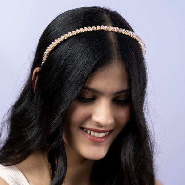 Elegant Shiny Stone Headband - UBK1783