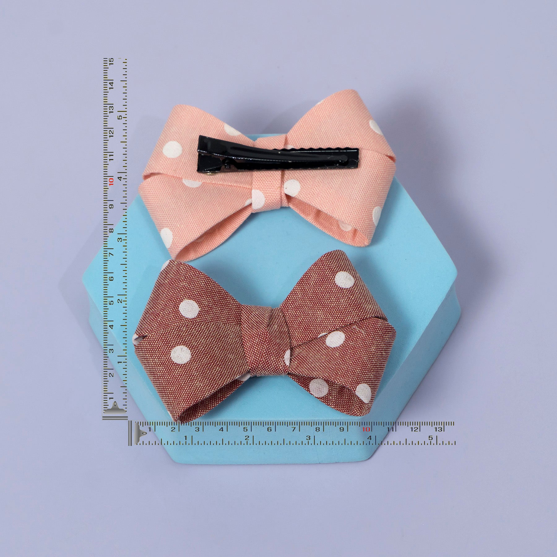 Polka Dot Bow Hair Clip – UBK3400