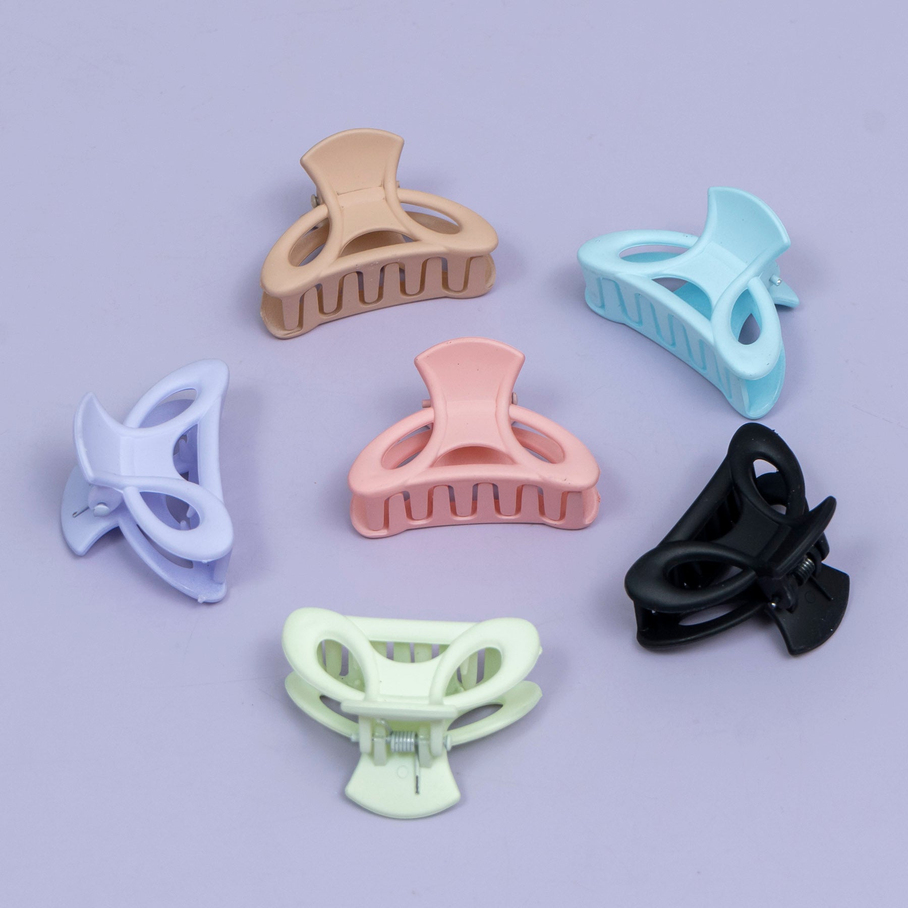 Matte Shell Mini Hair Claw (Pack of 3) – UBK3736