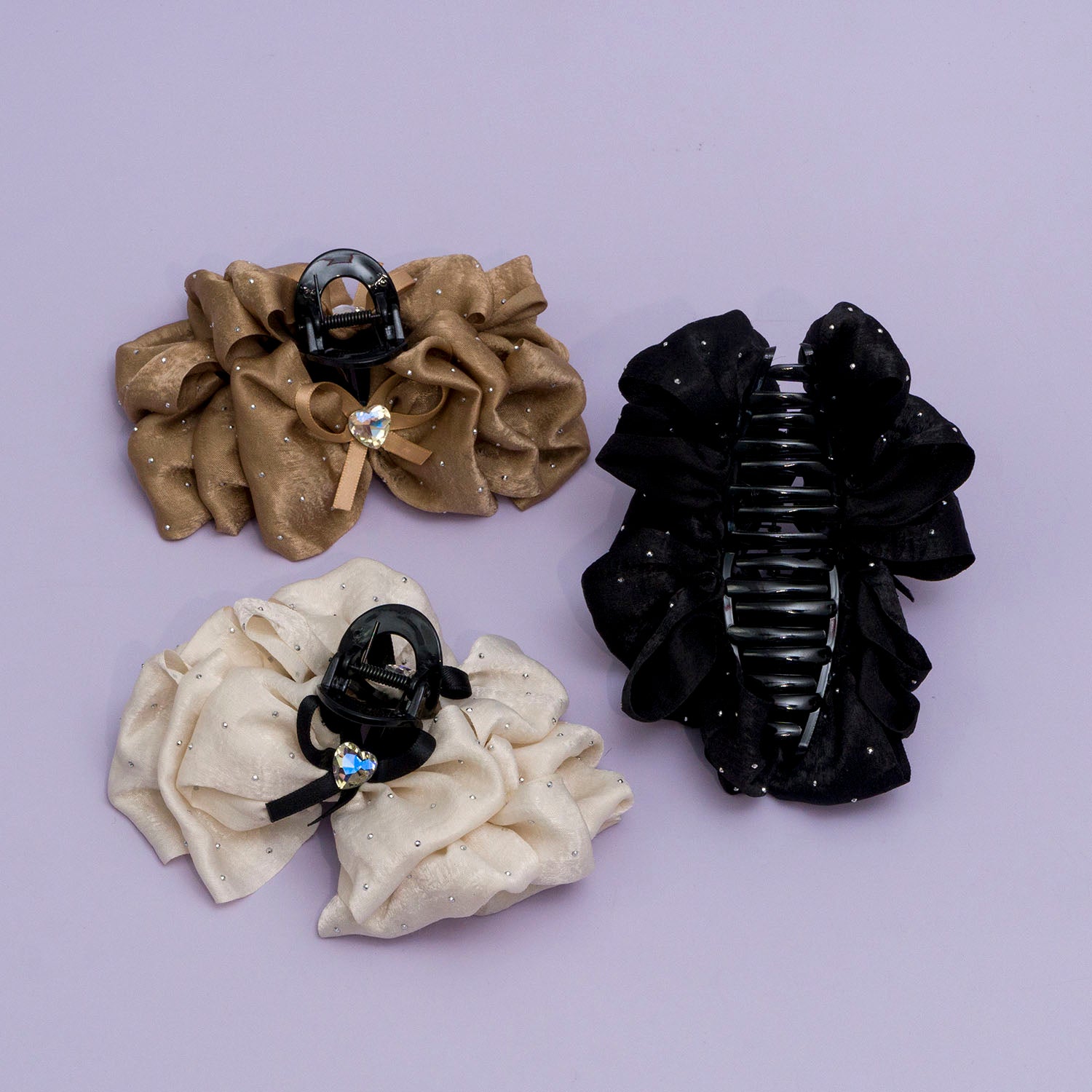 XL Bow Hair Claw - UBK2841