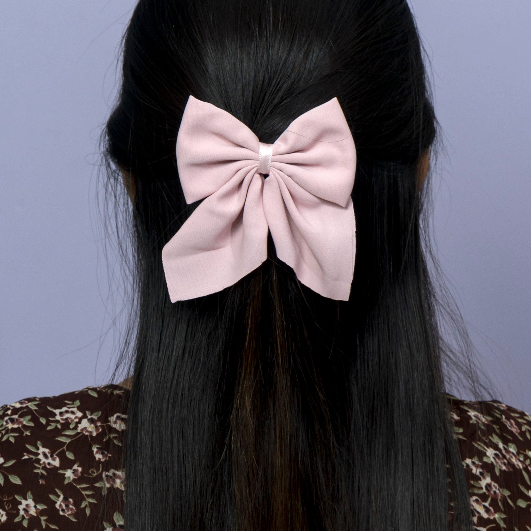 Large Soft Bow Hair Clip – UBK3402