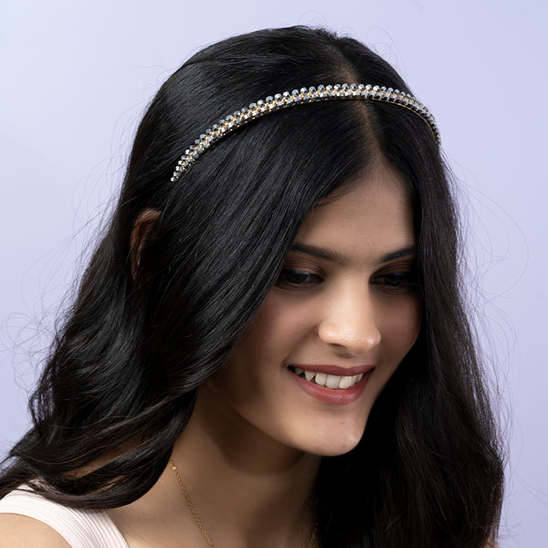 Elegant Shiny Stone Headband - UBK1785