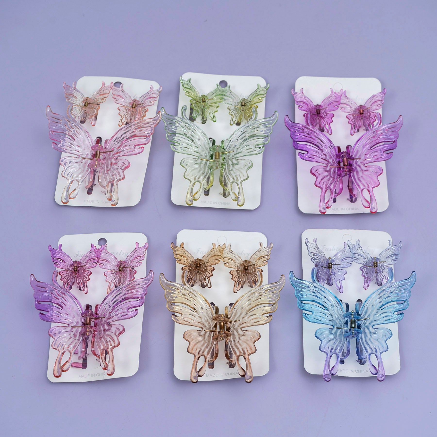 Butterfly Hair Claw Set – UBK3826