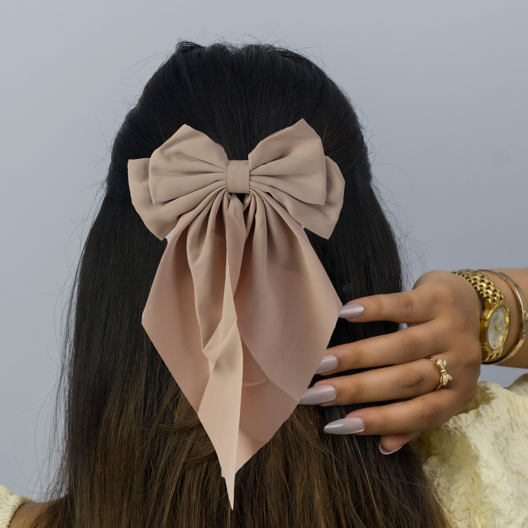 XL Hair bow (Hair tie) - UBK3038