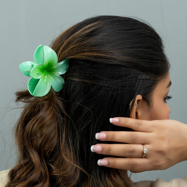 Hawaii flower hair claw (3pcs) - UBK2708