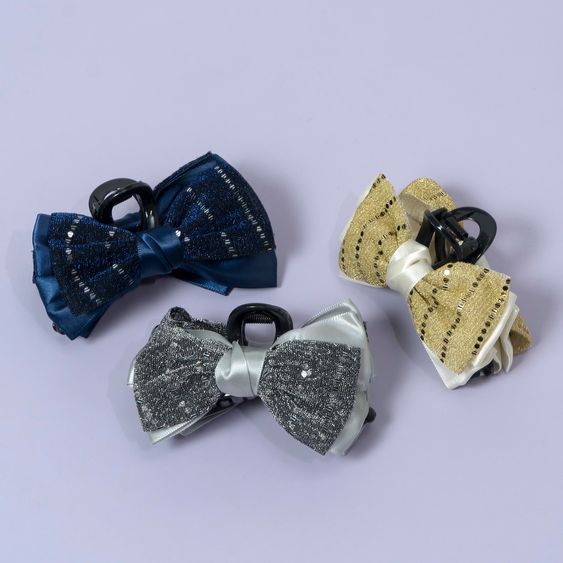 Sequin Bow Clutcher – UBK3403