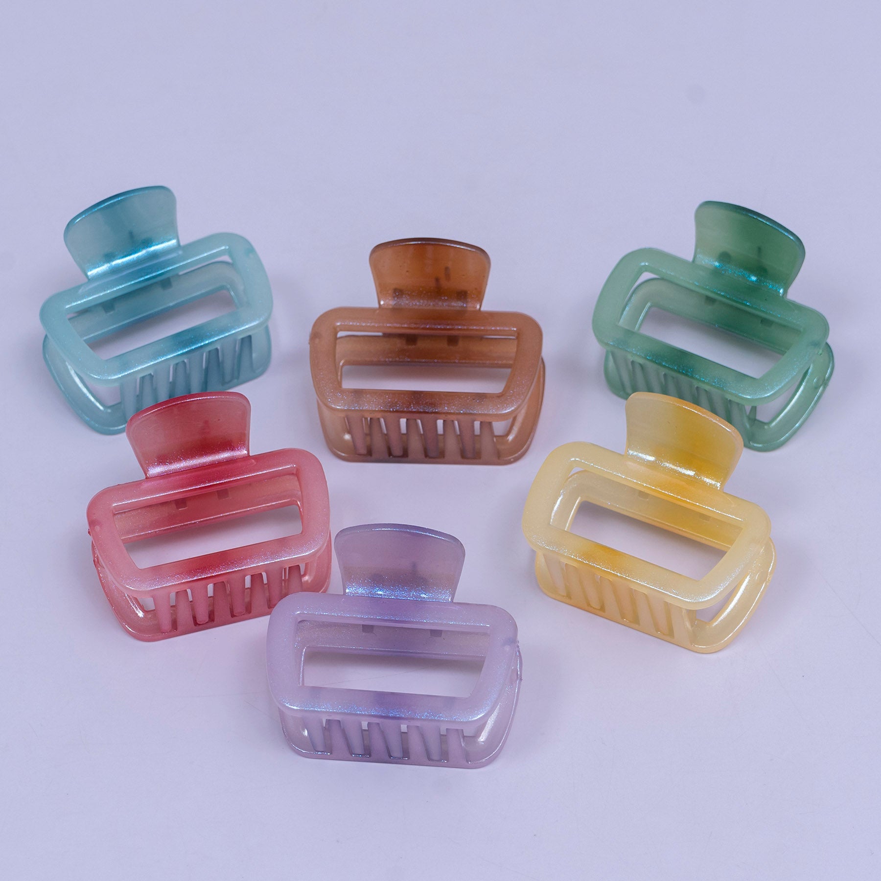 Glossy Rectangle Hair Claw – UBK3739