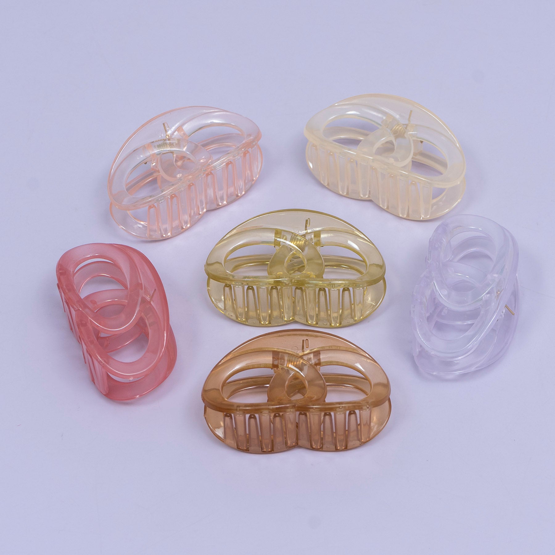 Glossy Oval Hair Claw – UBK3740