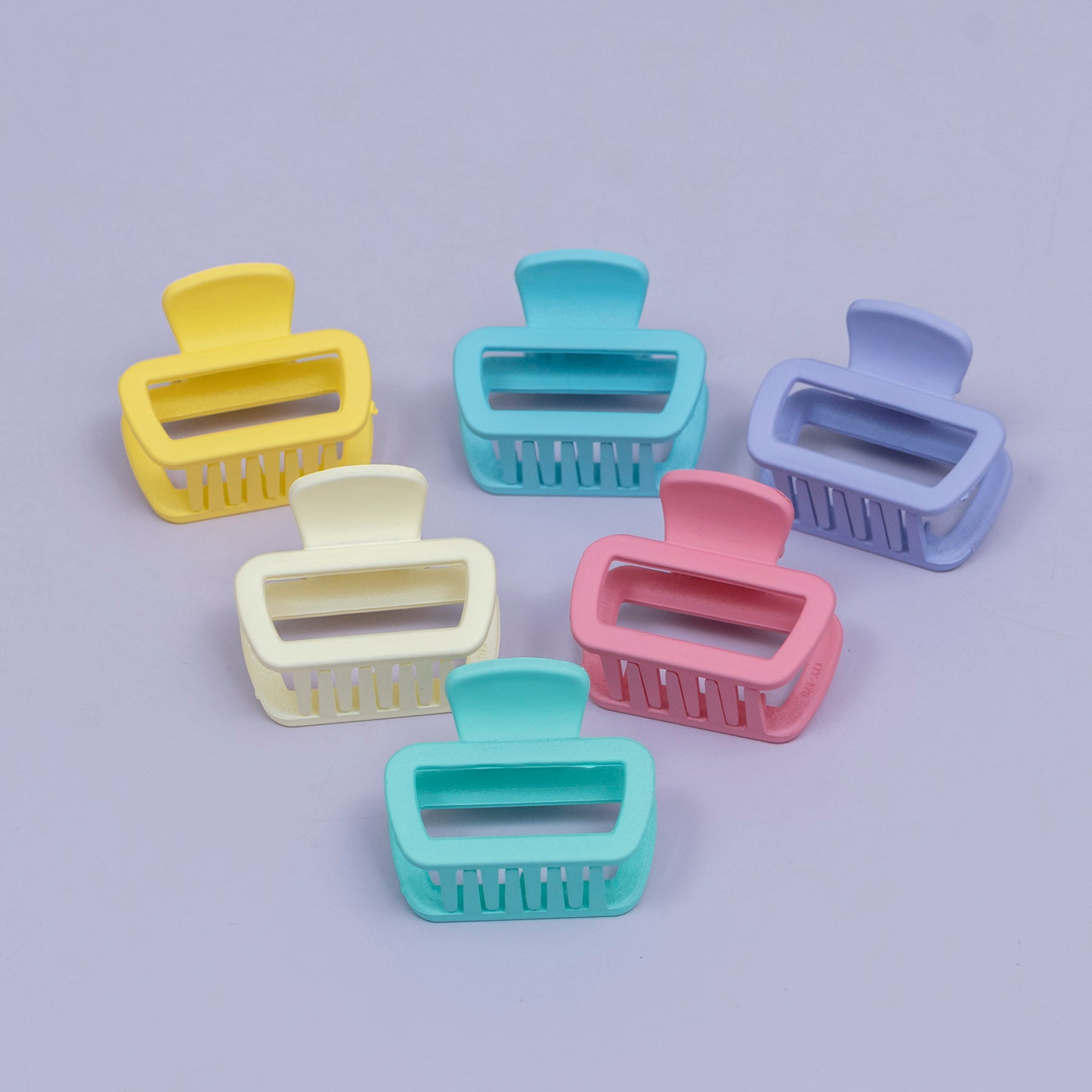 Matte Rectangle Mini Hair Claw – UBK3742