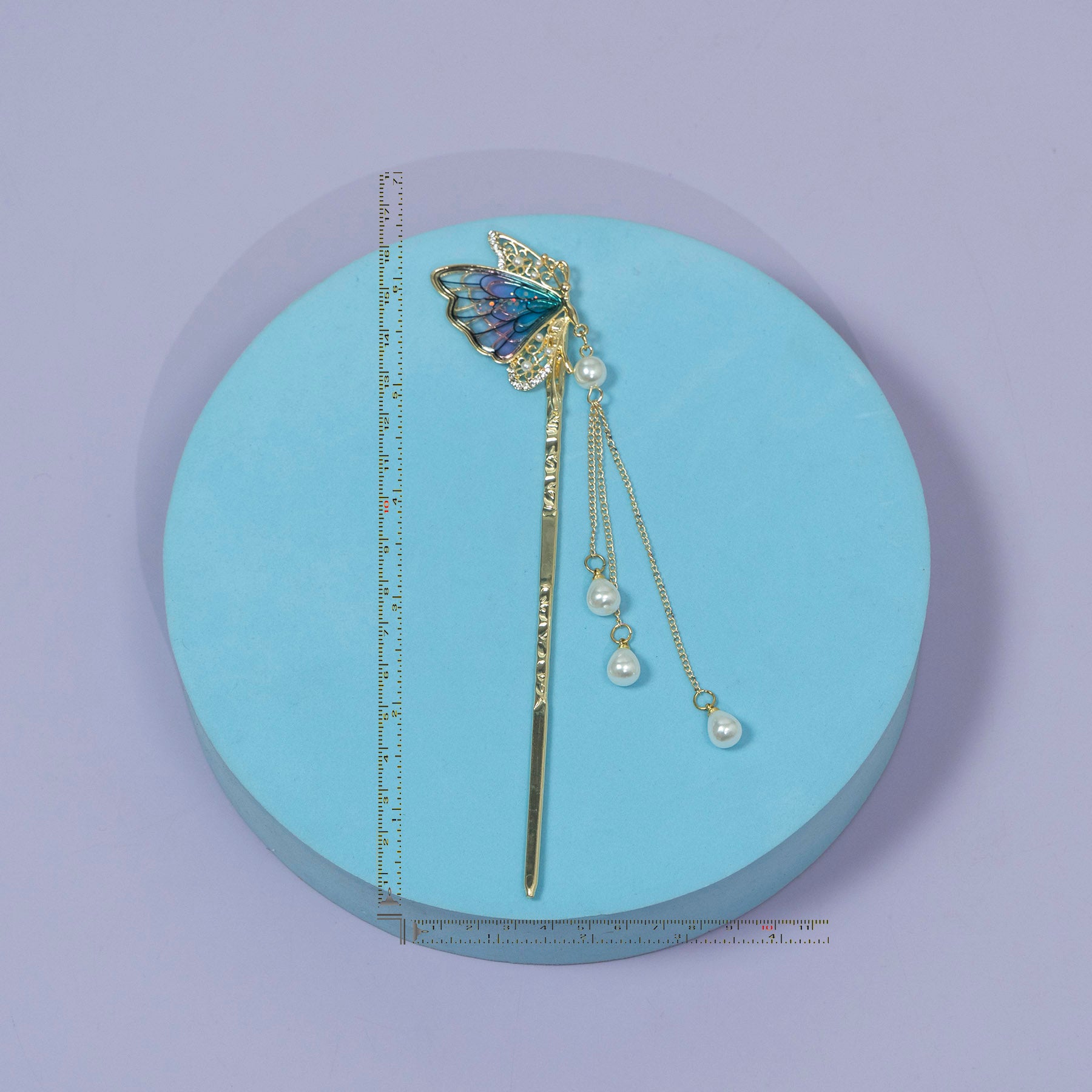 ZAYA Floral Pearl Drop Hair Stick – UBK3523