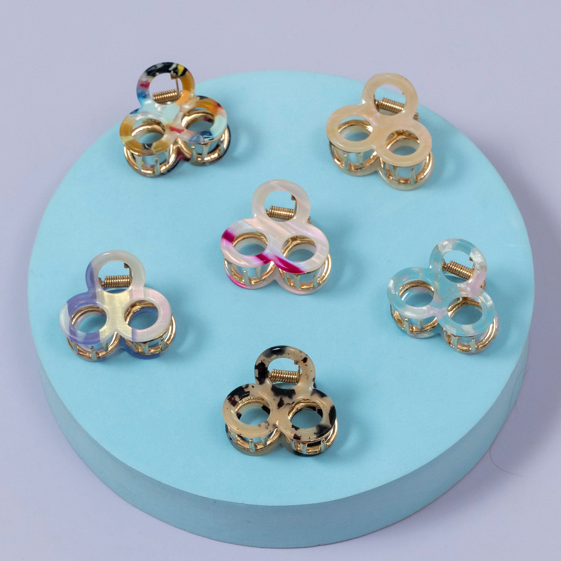 Triple Loop Resin Hair Claw – UBK3524