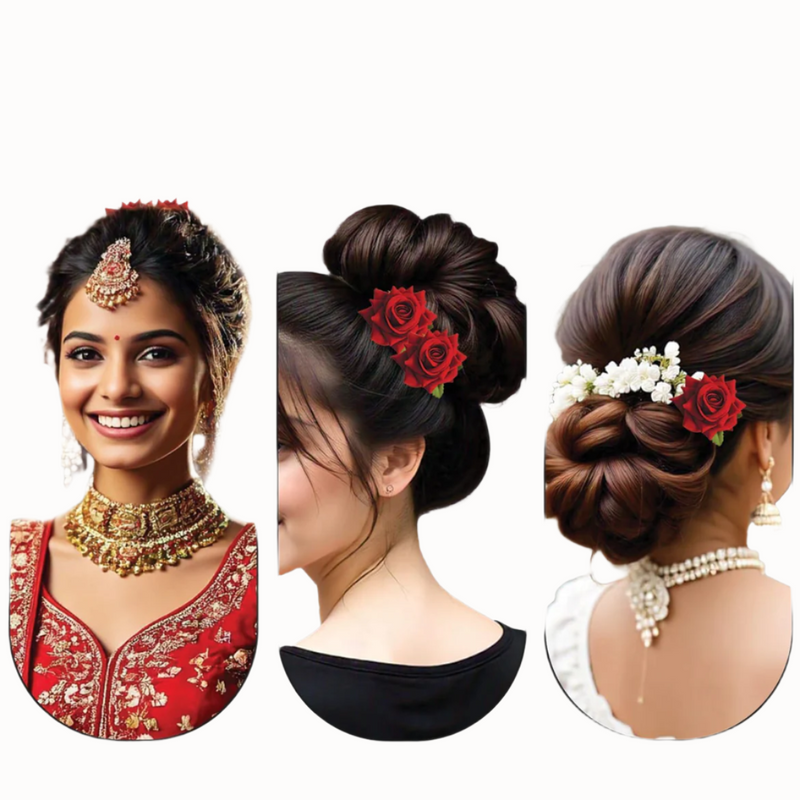 Rose U pin for hair styling - UBK2669